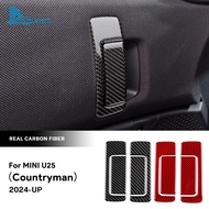 AIRSPEED Carbon Fiber For MINI Countryman U25 2024 Inner Door Handle Decorative Sticker Interior Acc