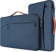 17.3 inch Laptop Briefcase Bag for HP Pavilion 17 Inch Laptop, HP Envy 17, HP PROBOOK 17, Dell G7 17.3, Dell Inspiron 17, ASUS VivoBook 17, Acer Aspire 17.3 Laptop Sleeve Case, Navy Blue