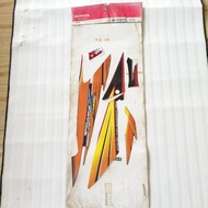grafik graphic striping sticker body bodi original ori honda supra x 125 x125 lama old karbu tahun 2