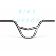 GT BMX Bike Handlebars M 3 Flat Spokes Chrome Chrome – Thick Iron, Neat Welding, Durable