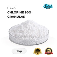 𝐒𝐏𝐋𝐀𝐒𝐇 -  Chlorine 90% Granules - 1KG (TCCA) for Swimming Pool [READY STOCK]