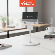 Clear Swivel Plastic Sign Holder with Pop-Up Design for Price Tags and Promotions - Office Supplies 