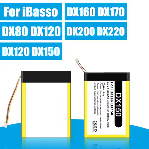 Brand New battery Powerful Replacement Battery For iBasso DX80 DX100 DX120 DX150 DX160 DX170 DX200 D