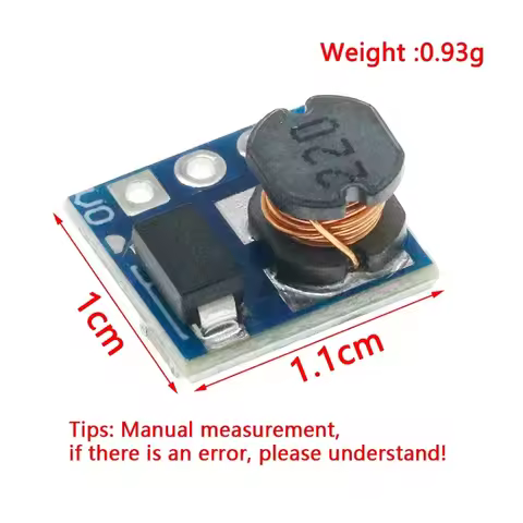 1PCS /5PCS/10pcs 0.9-5V To 5V DC-DC Step-Up Power Module Voltage Boost Converter Board 1.5V 1.8V 2.5
