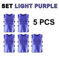 (Free Gift) Bib latihan bola sepak bib sukan budak kids football training vest sport vest adult set
