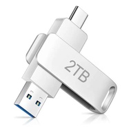 2TB OTG Flash Drive for Ipone 15/16 Max Pro, USB C Thumb Drive for Android Phone,32GB 63GB Memory St