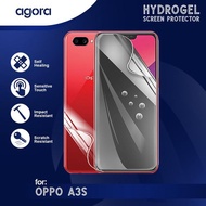 LAYAR Anti-Scratch Hydrogel For Oppo A3S Hydrogel SCREEN Protector Film - ANTI SPY, FULL SCREEN, OPP