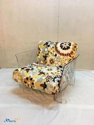 【挑椅子】Pop Seater Outdoor Fabrics 普普風花布沙發 單人沙發(復刻版) SOFA-01 黃花