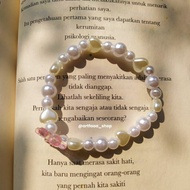 Coquette bracelet Pt.2/aesthetic bracelet/bead bracelet/women's bracelet/cute bracelet/beautiful bra