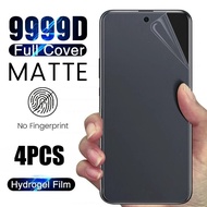 4PCS Matte Frosted Hydrogel Film For Moto E E13 E14 E15 E22 E30 E22i E40 E32 E32s E22s E7 E7i Z4 Pow