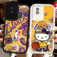 Z-49 Basket 23 White Black Case Casing for VIVO Y02t Y02a Y02 V30E V30 Pro 5G Case