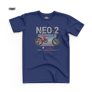 [HIGH QUALITY & READY STOCK 🇲🇾] JAVA NEO2 FOLDING BIKE  Roundneck 100% Cotton Tshirt Unisex Men’s Wo