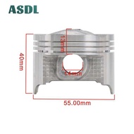 Para sa CB400 1992-2015 CB-1 1989-1991 CBR400 NC23 NC29 1987-1994 Piston and Rings Set 55mm 55.25mm