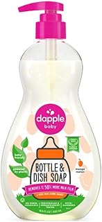 Dapple Baby Bottle & Dish Liquid, Mango-Melon, 16.9oz