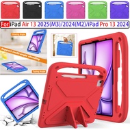 For iPad Air 13 Air13 2025 M3 2024 M2 iPad Pro 13 2024 13inch Kids Safe Eva Shockproof Stand Case Co