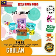 IZZLY BABY FOOD @ SET JIMAT 6M