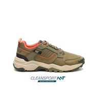 Caterpillar Men's Grapple Leather Shoes - Dark Olive (P726653) | Lifestyle Shoes