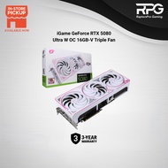 (READY STOCK) iGame GeForce RTX 5080 Ultra W OC 16GB-V GDDR7 Triple Fan