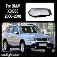 Front Headlight Cover For BMW X3 E83 Transparent Headlamp Shell
