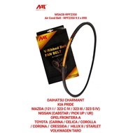 MEAUSU AIR COND BELT  RPF2350 / 9.5X890  DAIHATSU CHARMANT  KIA PRIDE  MAZDA 121I /323 C IV / 323 II