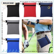 MAGICIAN1 Golf Ball Bag, With Carabiner Lightweight Golf Tees Storage, Golf Protective Bag Small Golf Ball Storage Pouch Golf Sports