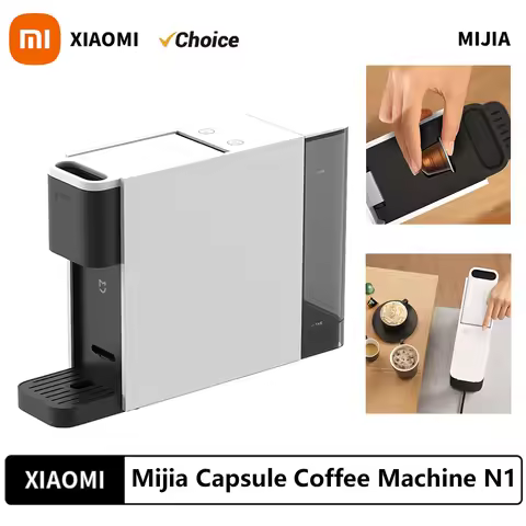 2025 New Xiaomi Mijia Capsule Coffee Machine N1 S1301 Small Size 10mins Automatic Shutdown Espresso 