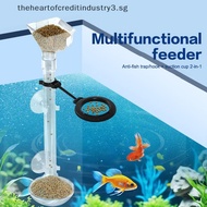 # new arrival # Aquarium Transparent Feeding Tube Set Aquarium Telescopic Fish Tank Feeder Shrimp Fe
