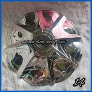 🟧 ¤ ◶ SIDECAR WHEEL COVER STAINLESS STEEL (for rayos) rim 17"