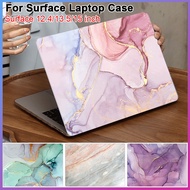 2022 New Clear Case Microsoft Surface Laptop 3 4 5 Go 2 12.4 13.5 Inch Hard Matte Crystal Transparent Case Cover Accessories With Keyboard Cover Dust Plugs YHKR