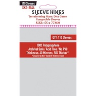 Sleeve Kings Terraforming Mars Dice Game Compatible Sleeves 55x77 mm