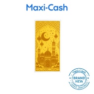 Eid Mubarak Gold Bar in 999 Gold