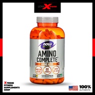 NOW Sports: Amino Complete 120 Capsules - Get a Balanced Blend of Protein and Free-Form Amino Acids