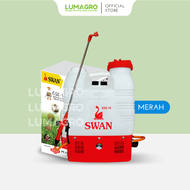 Tangki Sprayer Elektrik GSE16 Merah GSE-16 Hitam Swan 16 Liter Alat Semprot Hama dan Desinfektan