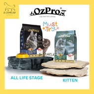 (500g) OZPRO Super Premium Grain Free Gluten Free Cat Food / Makanan Kucing / Kitten / All Life Stag