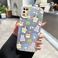 Case For Infinix Hot 9 Play 10 11 Cute Animal Transparent Mobile Phone Protective