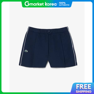 (Lacoste Sports) Lacoste Sports Tennis Heritage Pique Shorts Blue Evr Gf6775-56N 166