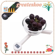 GREATESKOO Folding Digital Kitchen Scale, Small Weighing Food Scale, Portable Highly Accurate Foldab