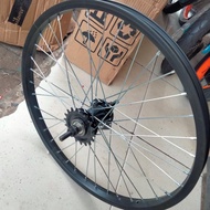 Velg velk wheelset sepeda rem torpedo bukan dortap ukuran 16" 18" 20"