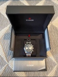 Tudor 黑熊貓 79360N-0001 Stainless Steel Black Bay Chrono Watch 41mm