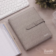 Bantex Beige Leather Diary Planner Cover Agenda Book - 7492 13