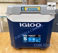 สินค้าพร้อมส่ง กระติกเก็บความเย็น Igloo Maxcold 58 Litre (62 US QT) Cool Box. สีน้ำเงิน