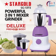 Stainless Steel Blender (STARGOLD SG-1373) 3 in 1 System 6000w Cooper Motor Pengisar Serbaguna Bland