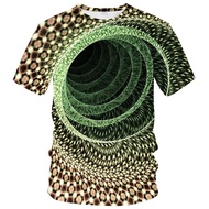 Funny Illusion Graphic T Shirts for Men 3D Printed Art T-shirts ropa y2k Tops Harajuku Fashion Stree