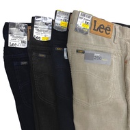 LEE Original Men’s Corduroy Pants Regular Fit -200 ( Black / Navy / Brown / Khaki )