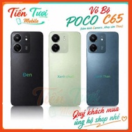 Poco c65 case / poco c65 case, with Camera glass, sim tray, Minhtue333