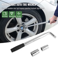 3PCS Tyre Wrench Telescoping Lug Wrench Spanner Lug Wheel Wrench with Sockets Wrench Car Repair Tools 17/19 and 21/23mm