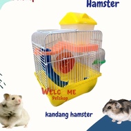 Hamster Cage AKA515 Hamster Cage Plus Toy Sliding Wheel House - Animal