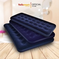 Air bed Air Mattress Free Pump Single Double Twin Size Anti-Deflation,