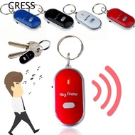 CRESS LED Whistle Key Finder Smart Mini Pet Tracker Key Locator Keychain Light Torch Locator Tracker