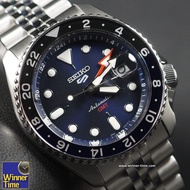 Winner Time นาฬิกา Seiko 5 Sports GMT รุ่น SSK003K   รับประกันบริษัท ไซโก ประเทศไทย 1 ป